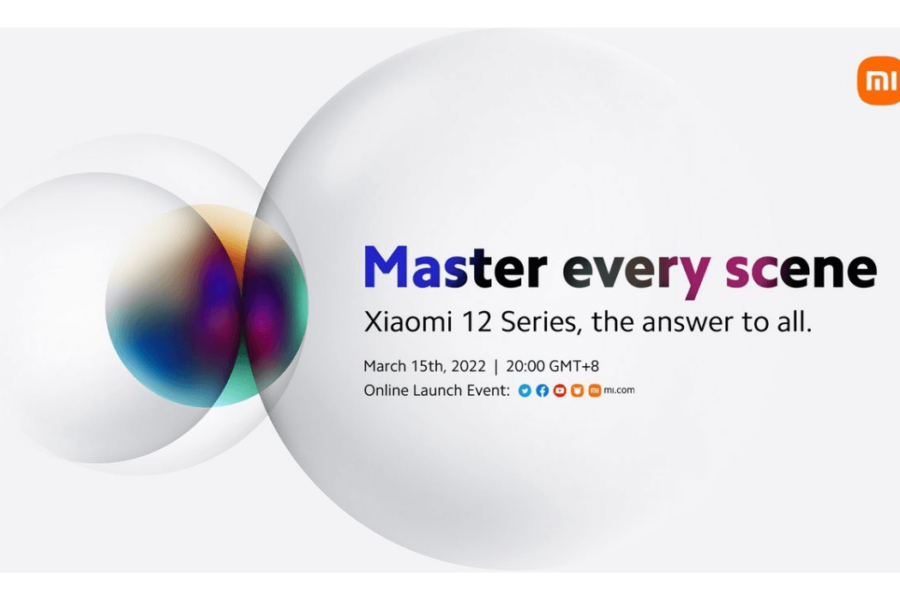 Xiaomi 12 Series Global launch on 15 march