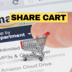 How to share an amazon cart with someone?